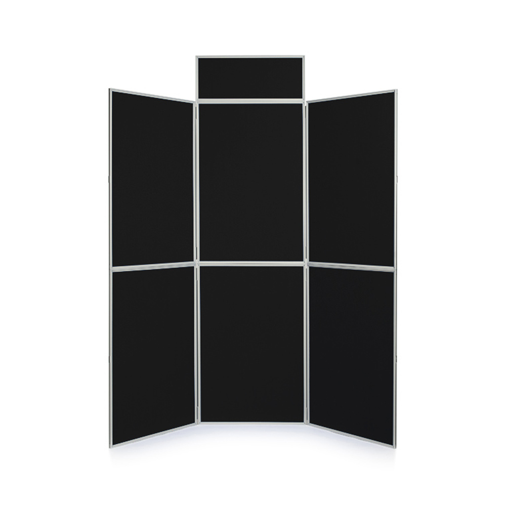 6 Panel Folding Display Boards Portable Display Panels UK Made