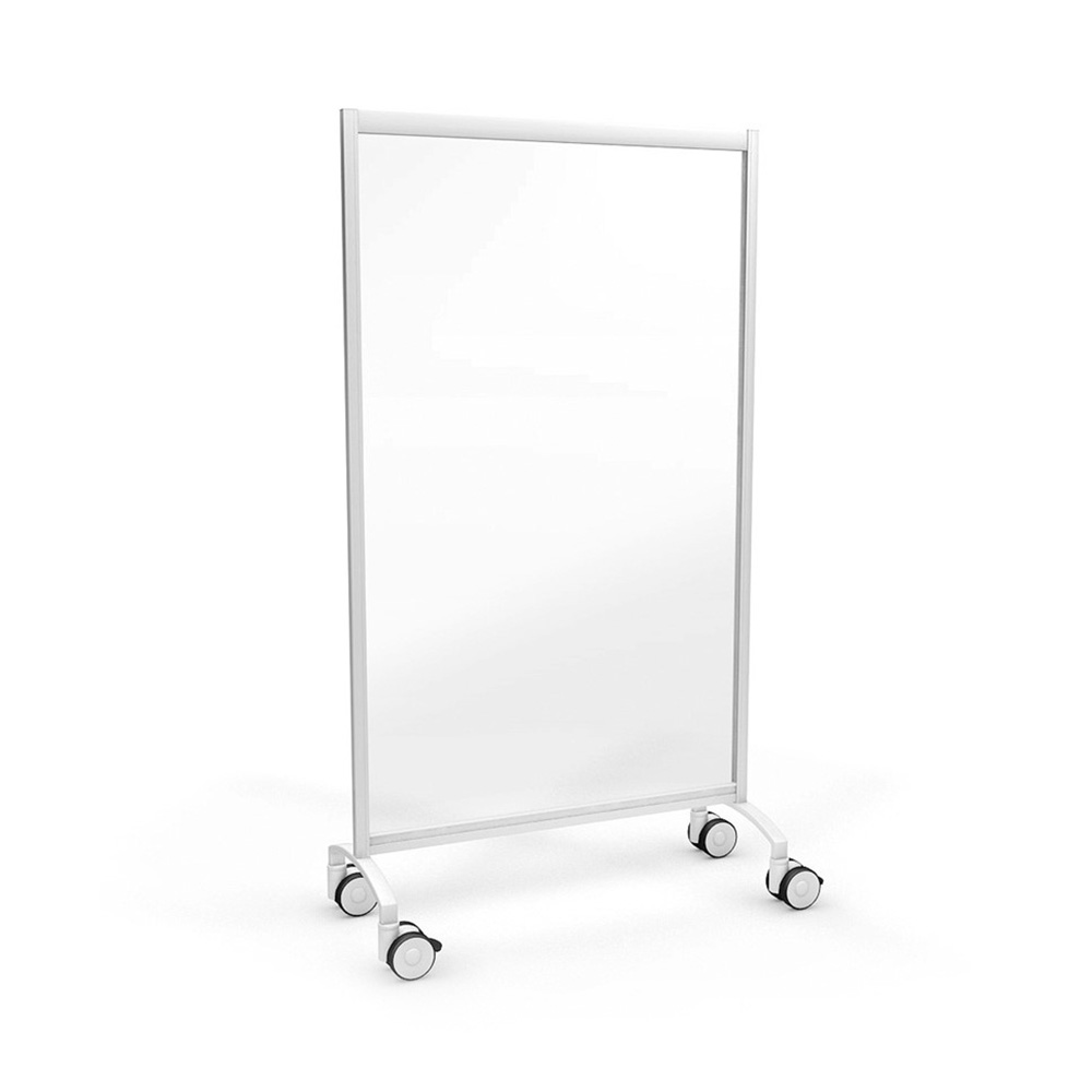 Portable Protection Screen On Wheels Freestanding Perspex® Screens