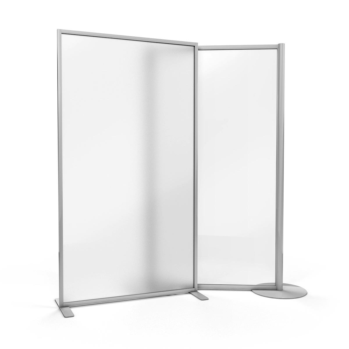 ACHOO® Free Standing Perspex Screen Frosted Perspex Office Dividers