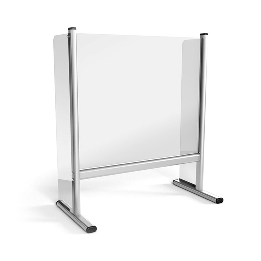 Freestanding Perspex® Screen With Sidewall Protection Screens