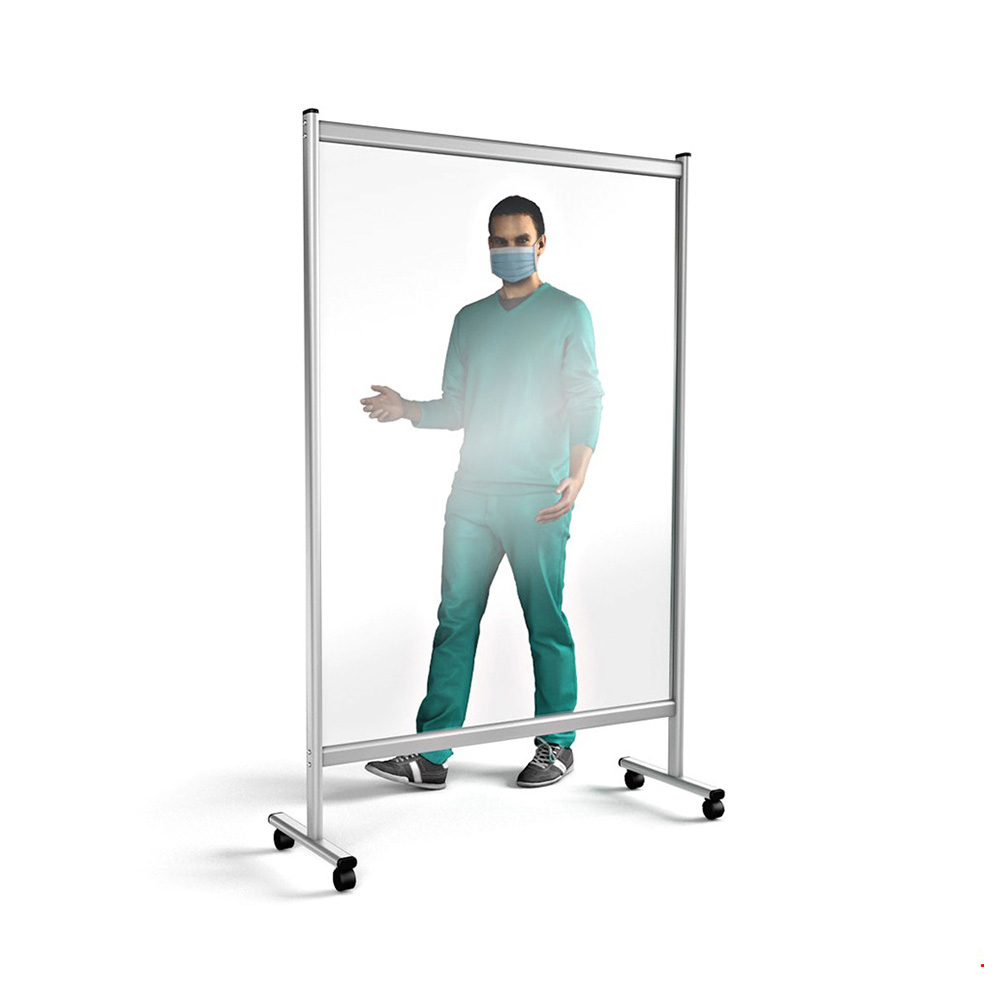 Perspex® Medical Screen On Wheels Perspex® Medical Screen UK